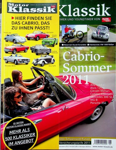 Deckblatt Motor Klassik (06/2011)